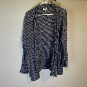 Casual Blue Heather Cardigan
